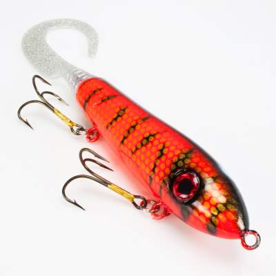 Svartzonker Sweden McTail V2 Tailbait slow sink C4 Redtiger, Svartzonker McTail V2 Tailbait slow sink C4 Redtiger