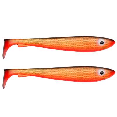 Svartzonker Sweden McRubber Shad 29cm Gummishad 112g - 2 Stück - Red Tiger C4