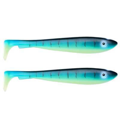 Svartzonker Sweden McRubber Shad 29cm 2er Pack C13 Glow Makrill,