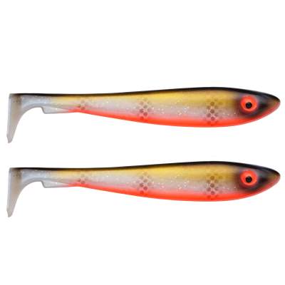 Svartzonker Sweden McRubber Shad 29cm, 112g - 2 Stück - Tiger Walleye C15