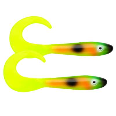 Svartzonker Sweden McRubber Tail Twister 34cm 96g - 2 Stück - Parrot C7
