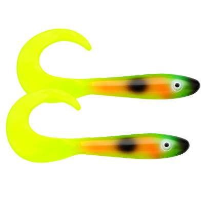 Svartzonker Sweden McRubber Tail Twister 34cm Twister Gummifische 96g - 2 Stück - Parrot C7