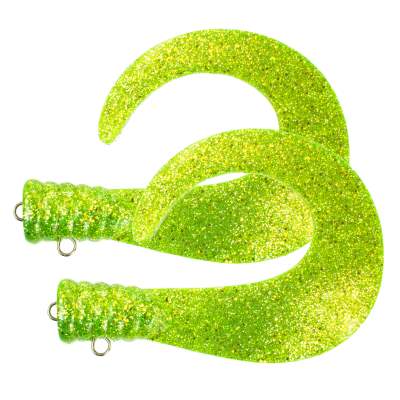 Svartzonker Sweden BigTail ready rigged Doppelpack C1 Chartreuse,