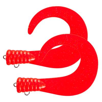 Svartzonker Sweden BigTail ready rigged Doppelpack C13 Real Fluo Hot Red