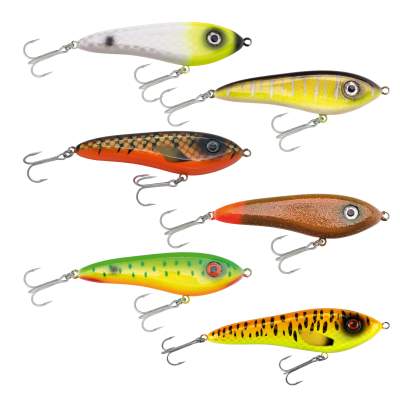 Svartzonker Sweden Ticsaren 14cm - Jerkbait 65g - Firetiger C3