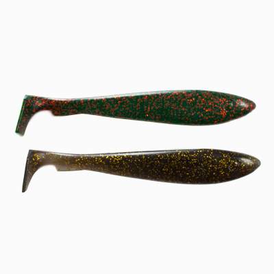 Svartzonker Sweden McRubber Shad 23cm Limited Stealth N°1 Gummifische - 63g - 2er Pack - Limited Edition