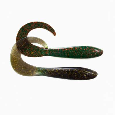 Svartzonker Sweden McRubber Tail Twister 23cm Limited Stealth No1, Gummifische mit Twisterschwanz - Limitiert - 2 Stück