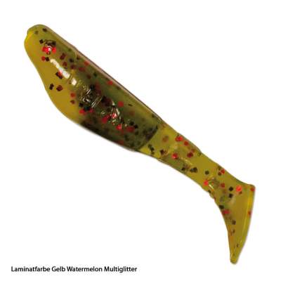 Relax Kopyto Classic 7 LGWMMG, - 7cm -  Laminatfarbe gelb-watermelon-multiglitter - 5Stück