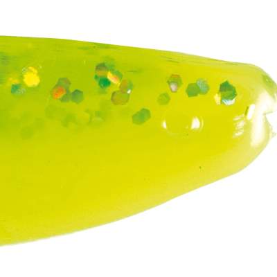 Relax Kopyto Classic Shad 3, 8,0cm, B34RT 8cm - Spezialfarbe fluogelb- fluogrün- glitter- roter Schwanz - 1Stück