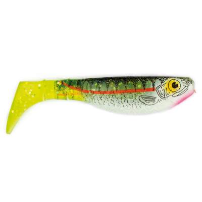 Relax Kopyto Classic Shad 3 Nature, 8,0cm, 66Z, - 6mm - 8cm - Naturfarbe grün- glitter- Zander - 1Stück