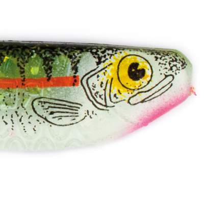 Relax Kopyto Classic Shad 3 Nature, 8,0cm, 66Z, - 6mm - 8cm - Naturfarbe grün- glitter- Zander - 1Stück