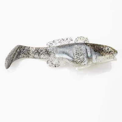 Relax Kopyto SX Bullhead 3,5, 10,5cm Schwarzmeergrundel perlweiss/klar salt'n pepper glitter 10,5cm -  perlweiss/klar salt n pepper glitter - 1Stück