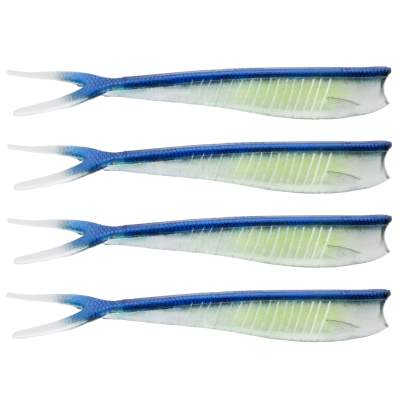 Westin Twin Teez 8 (204mm) No Action V Tail Shad Clear Sky, 20,4cm - Tranparent Roach