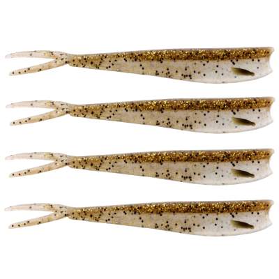 Westin Twin Teez 8 (204mm) No Action V Tail Shad Ruffle, 20,4cm - Tranparent Roach