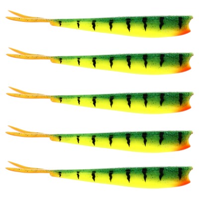 Westin TwinTeez No Action Shad 15cm - Fireflame - 14g - 5 Stück