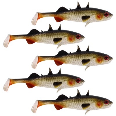 Westin Stanley the Stickleback, 9cm - Lively Roach - 5 Stück