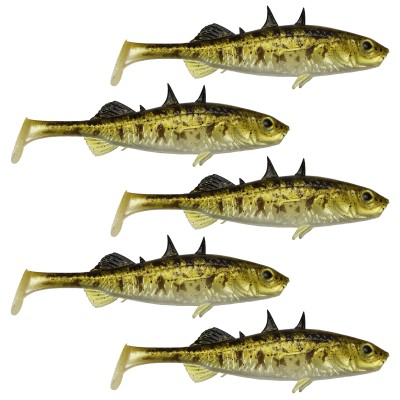 Westin Stanley the Stickleback - Gummifisch 9cm - Stickleback - 5 Stück