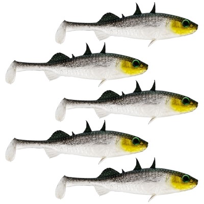 Westin Stanley the Stickleback - Gummifisch 9cm - Headlight - 5 Stück
