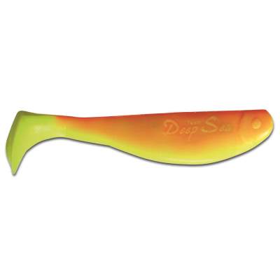 Team Deep Sea Salzwasser Juniorshad 18cm New Formula orange/gelb, - 18cm - orange/gelb - 44g - 1Stück