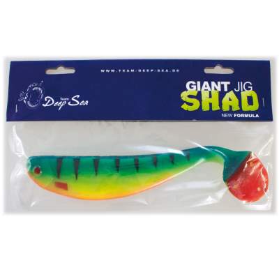 Team Deep Sea Salzwasser Giant Jigshad 24cm New Formula Hot Tiger, - 24cm - Hot Tiger - 1Stück