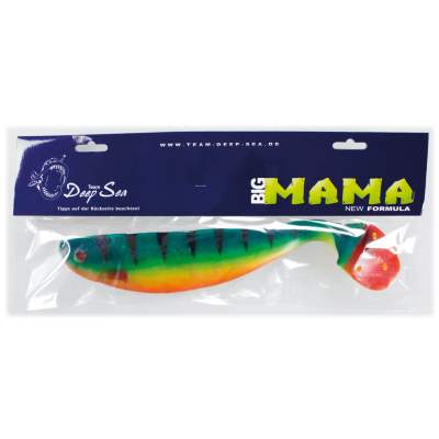 Team Deep Sea Salzwasser Big Mama 33cm New Formula Hot Tiger, - 33cm - Hot Tiger - 260g - 1Stück