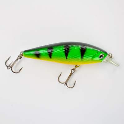 Roy Fishers Humpy Minnow Wobbler, 10,5cm, 15,0g, Barsch, schwimmend, Barsch - 10,5cm - 15g - 1Stück