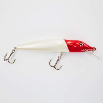 Roy Fishers Pikejack Wobbler, 12,5cm, 11,5g, Red Head, schwimmend, Red Head - 12,5cm - 11,5g - 1Stück