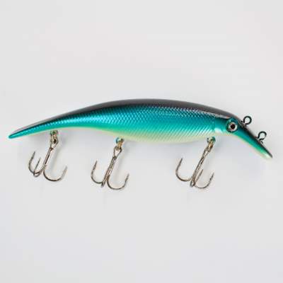 Roy Fishers Beasty Pike Wobbler, 14,0cm, 28,0g, Blaue Versuchung, schwimmend Blaue Versuchung - 14cm - 28g - 1Stück