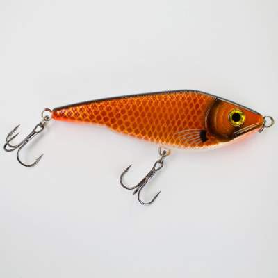 Roy Fishers Pikezone Jerkbait, 15,0cm, 70,0g, langsam sinkend, Nature Series, Glitter Karausche 15cm - Karausche - 70g - 1Stück