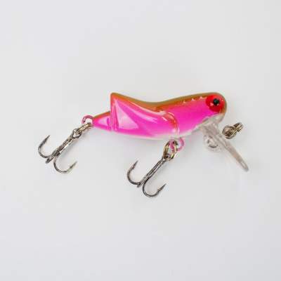 Roy Fishers Trout Hopper Wobbler, 4,5cm, 2,5g, Regenbogenforelle, schwimmend, Regenbogenforelle - 4,5cm - 2,5g - 1Stück