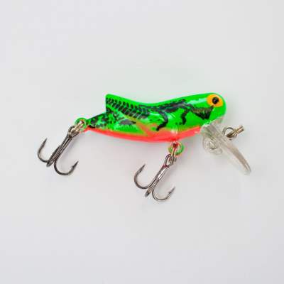 Roy Fishers Trout Hopper Wobbler, 4,5cm, 2,5g, Texas Grille,schwimmend, Texas Grille - 4,5cm - 2,5g - 1Stück