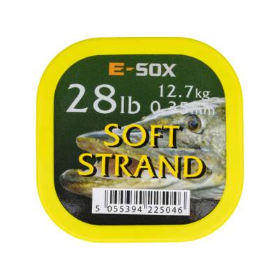 Drennan E-SOX Soft Strand Wire Stahlvorfach 10m - 28lb