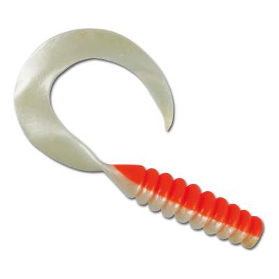 Team Deep Sea Giant Vibro Twist weiß/ orange 42cm - weiß/orange - 1Stück