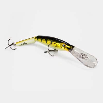 Storm Deep Jointed MinnowStick Wobbler 9cm Chrome Yellow Perch (601), - 9cm - Chrome Yellow Perch - 12g - 1Stück