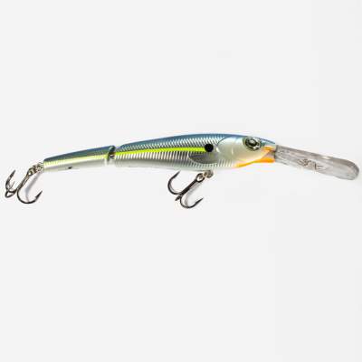 Storm Deep Jointed MinnowStick Wobbler 14cm Blue Steel Shad (595), - 14cm - Blue Steel Shad - 25g - 1Stück