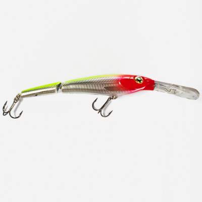 Storm Deep Jointed MinnowStick Wobbler 14cm Chrome Clown (599), - 14cm - Chrome Clown - 25g - 1Stück