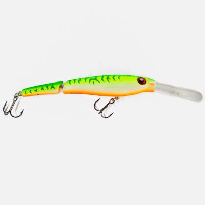 Storm Deep Jointed MinnowStick Wobbler 14cm Green Fire UV (651), - 14cm - Green Fire UV - 25g - 1Stück