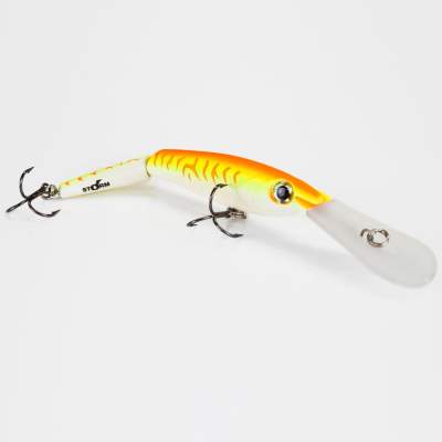 Storm Deep Jointed MinnowStick Wobbler 14cm Orange Fire UV (652), - 14cm - Orange Fire UV - 25g - 1Stück