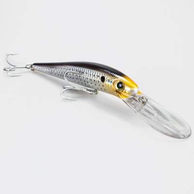 Storm Deep Mag ThunderStick MadFlash (MF) Wobbler 16cm Holo Black Spotted Minnow (470), - 16cm - Holo. Black Spotted Minnow - 46g - 1Stück