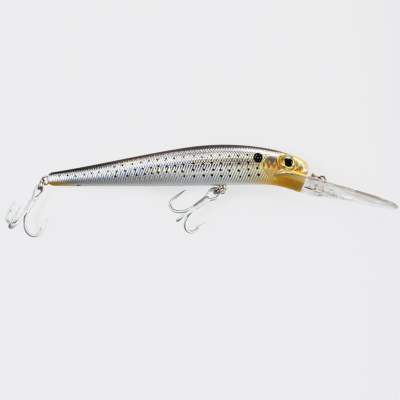 Storm Deep Mag ThunderStick MadFlash (MF) Wobbler 16cm Holo Black Spotted Minnow (470), - 16cm - Holo. Black Spotted Minnow - 46g - 1Stück