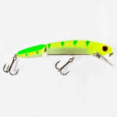 Storm FlatStick Jointed Wobbler 16cm Chrome Green UV (496), - 16cm - Chrome Green UV - 49g - 1Stück