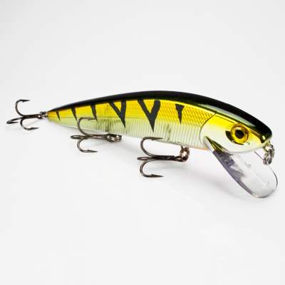 Storm Giant FlatStick Wobbler 22cm Chrome Yellow Perch (601) 22cm - Chrome Yellow Perch - 104g - 1Stück