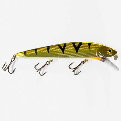Storm Giant FlatStick Wobbler 22cm Chrome Yellow Perch (601) 22cm - Chrome Yellow Perch - 104g - 1Stück