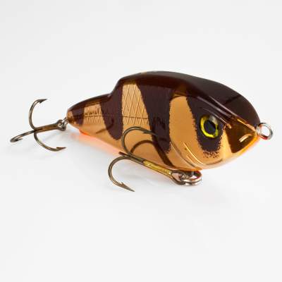 Storm ThunderSlide Shad Lipless Crankbait Wobbler 12cm Metallic Copper Tiger (578), - 12cm - Metallic Copper Tiger - 61g - 1Stück