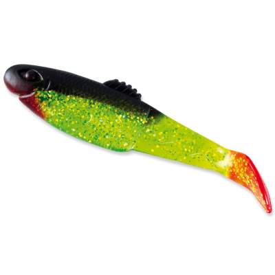 Relax Kopyto Diamond Shad 135 GGS 13,5cm - grün-glitter-schwarz - 3Stück