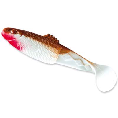 Relax Kopyto Diamond Shad 135 RWB, - 13,5cm - reinweiss-braun - 3Stück