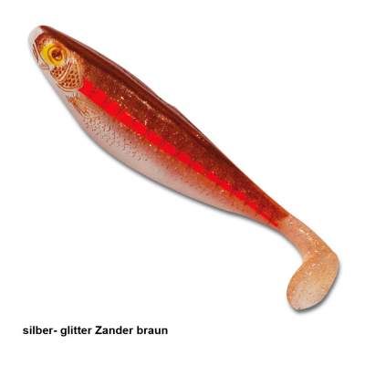 Relax Kopyto Xtra Soft Nature 16SGZB 16cm - silber-glitter Zander braun - 1Stück