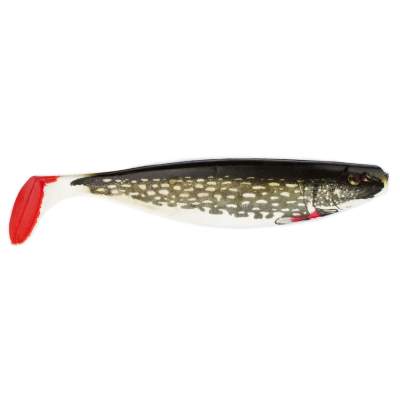 Relax Kopyto Xtra Soft 2.0 6 Nature, 16,0cm, 01-PI-RT-1 16cm - Pike reinweiss- olivgrün, roter Schwanzteller - 1Stück