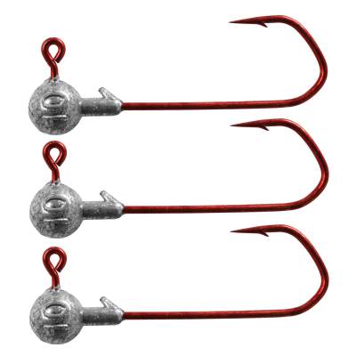 Angel Domäne Classic Rundkopf Jighead 3 Stück 10g Gr 5/0