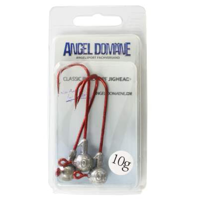 Angel Domäne Classic Rundkopf Jighead 3 Stück 10g Gr 5/0